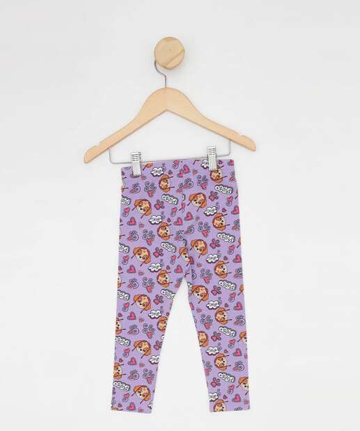 Calça Infantil Legging Patrulha Canina Nickelodeon Tam 1 a 3