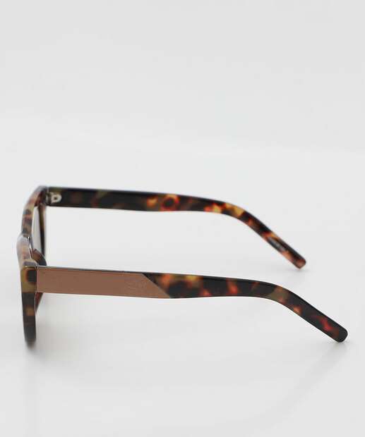 Óculos de Sol Feminino Gateado Marisa Preto