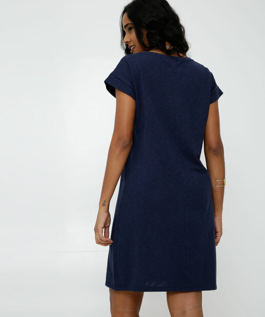 Vestido Feminino TShirt Dress Flamê Marisa