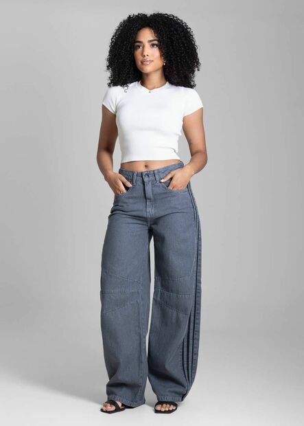 Calça Jeans Sawary Balloon - 282631