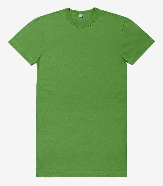 Vestido Básico T-Shirt Feminino Rovitex Verde