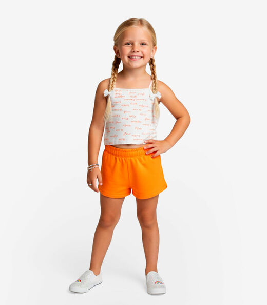 Image_Conjunto Infantil Regata com Shorts Select Laranja
