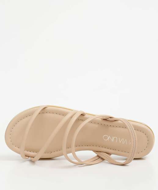 Sandália Feminina Flatform Via Uno 