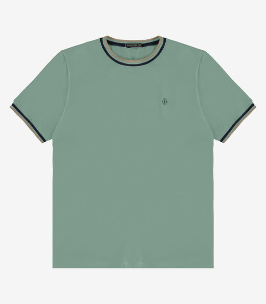 Camiseta Masculina Cotton e Retilinea Diametro Verde