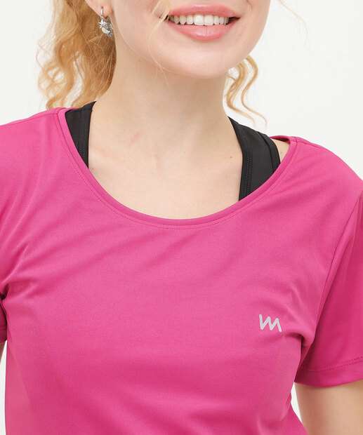 Blusa Feminina Fitness Básica Marisa