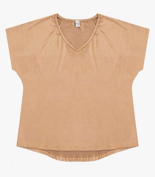 Blusa Feminina Infinita Cor Marrom