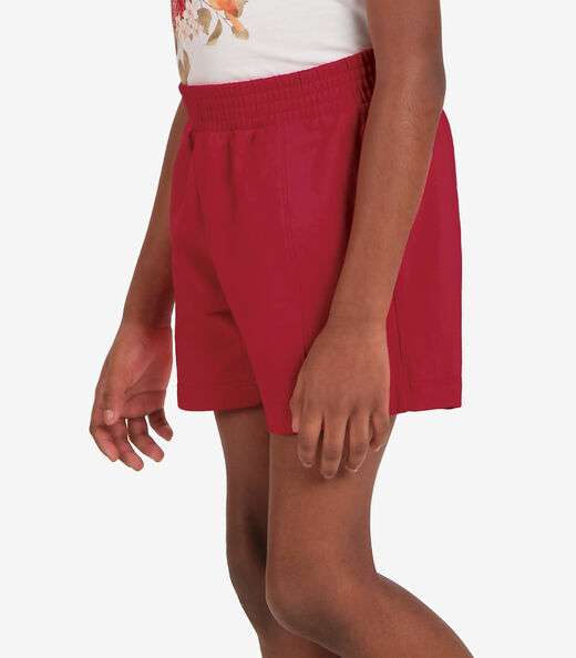 Conjunto Regata com Shorts Menina Trick Nick Bege