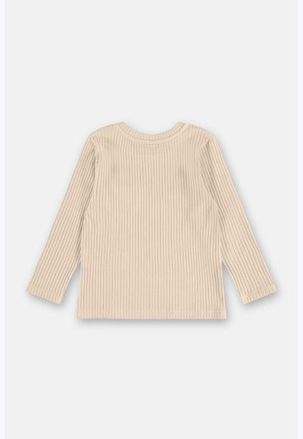 Blusa Infantil Ribana Canelada Up Baby