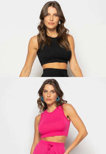 Image_Kit 2 Croppeds Regata Recorte Malha PretoeCaramelo Salvatore Fashion