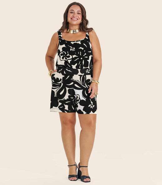 Regata Feminina em Viscose Maquinetada Secret Glam Preto