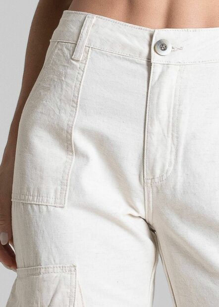 Cal?a Linho Sawary Reta - 282380