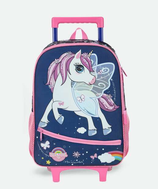 Image_Mochila Mala Com Rodas Infantil Unicórnio Up4you