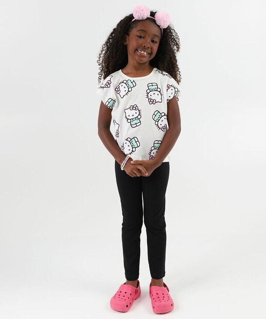 Image_Calça Infantil Legging Lisa Marisa Tam 4 a 10 Preto