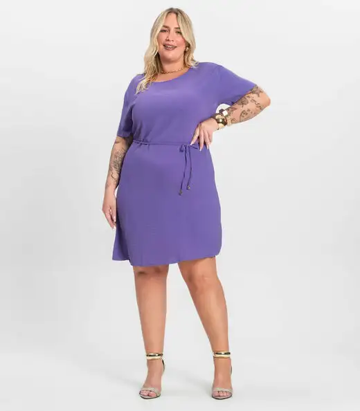 Vestido Infinita Cor Roxo