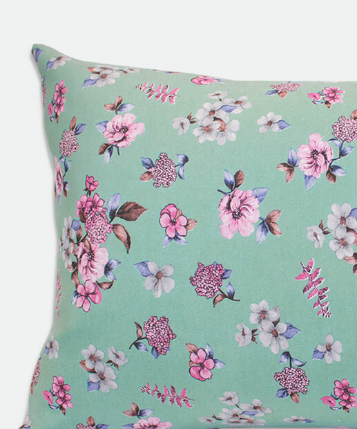 Fronha Avulsa Estampa Floral Diadema Portallar 1 Peça