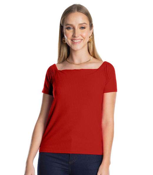 Image_Blusa Feminina Canelada Infinita Cor Vermelho