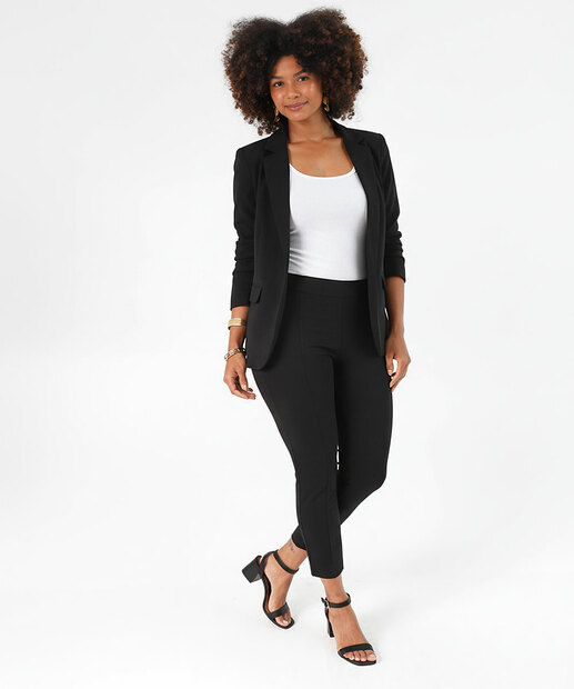 Image_Calça Feminina Legging Suede Marisa Preto