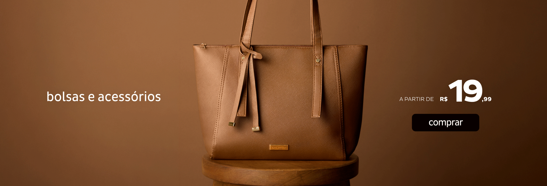 Bolsas e Acessórios a partir de R$19,99