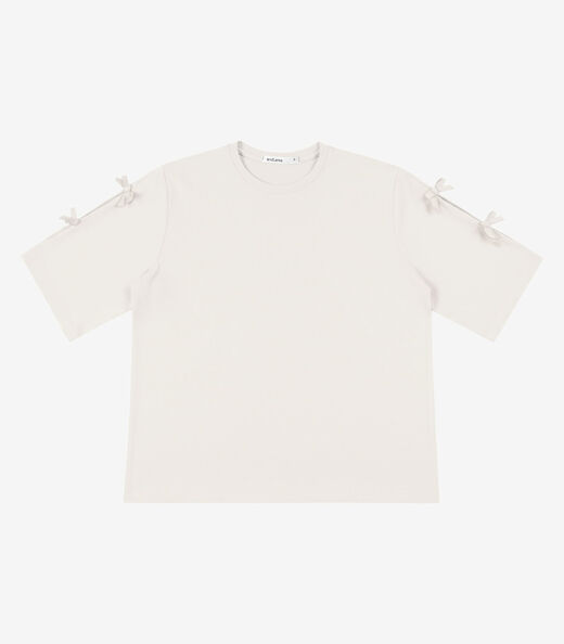 Image_Blusa Feminina Em Riaban Com Detalhe Manga Endless Bege