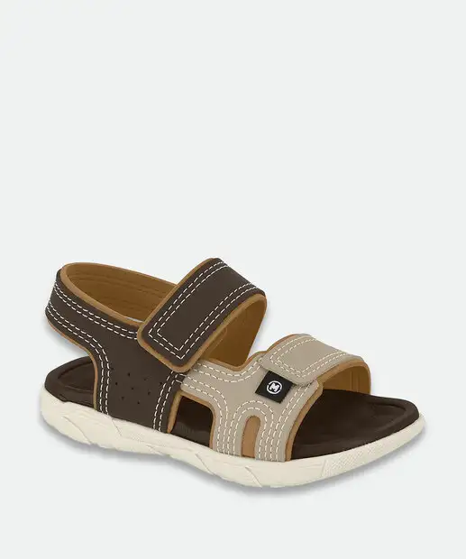 Image_Sandália Infantil Recorte Molekinho Marrom