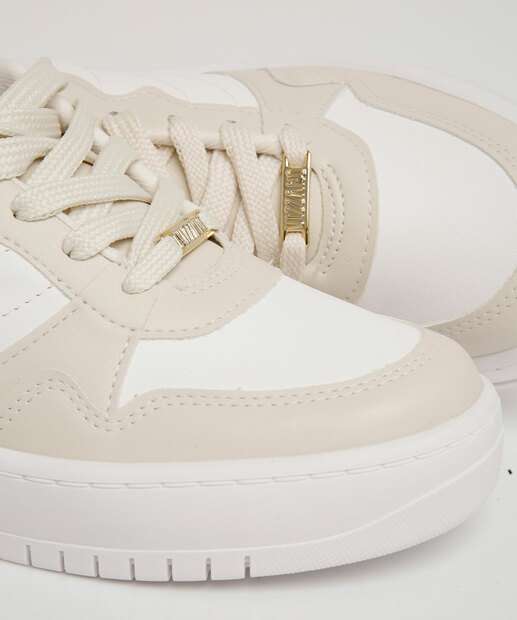 Tênis Casual Feminino Recortes Vizzano