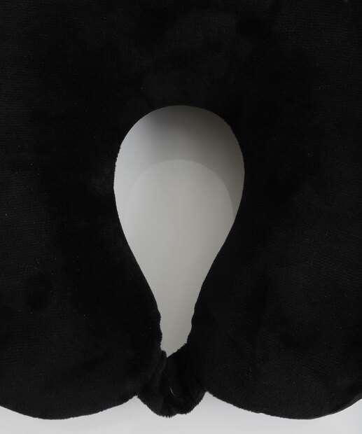 Almofada Pescoço Plush Marisa Preto