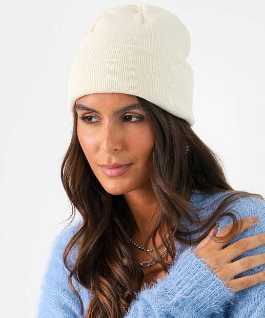Image_Touca Feminina Tricô Básica Marisa Off White