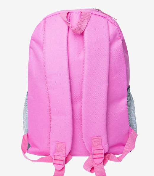 Mochila Escolar Feminina Com Bolinhas Clio Rosa