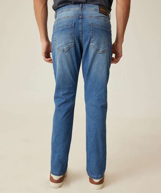 Calça Masculina Jeans Slim Puídos