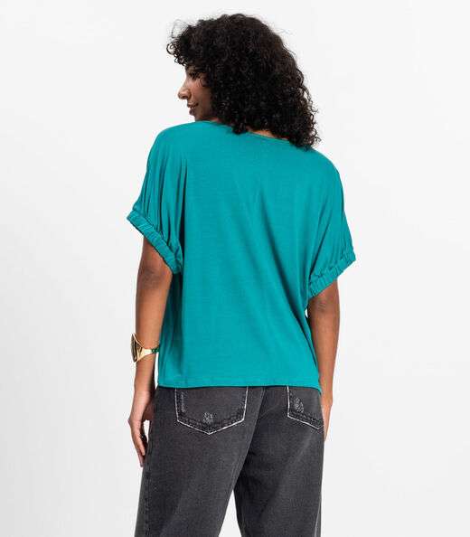 Blusa Viscose Infinita Cor Verde