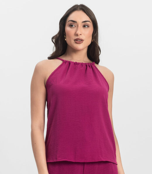 Conjunto Blusa com Shorts Infinita Cor Rosa
