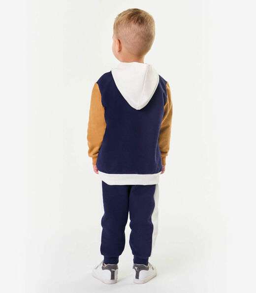 Conjunto Infantil Blusão Com Calça Trick Nick Azul