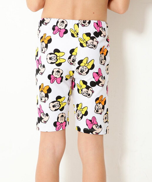 Bermuda Infantil Ciclista Minnie Disney Tam 4 a 10