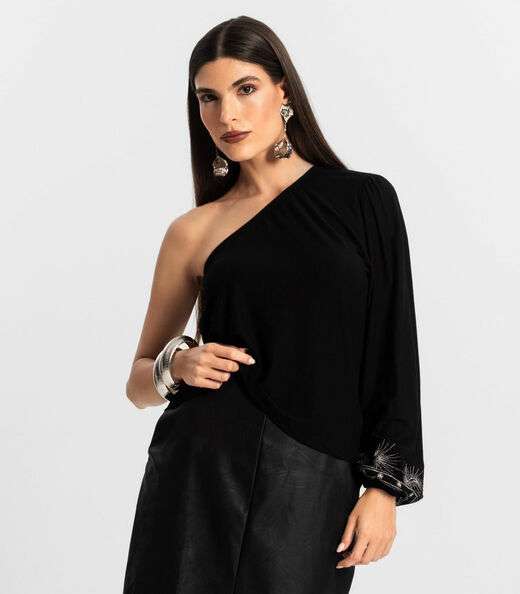 Blusa Feminina Endless Preto