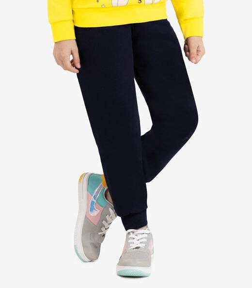 Conjunto Infantil Blusão Com Calça Rovi Kids Amarelo