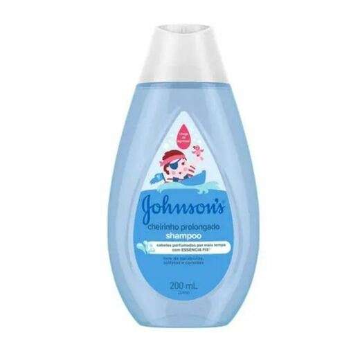 Shampoo Infantil Johnson e Johnson Baby 200ml Cheirinho Prolongado