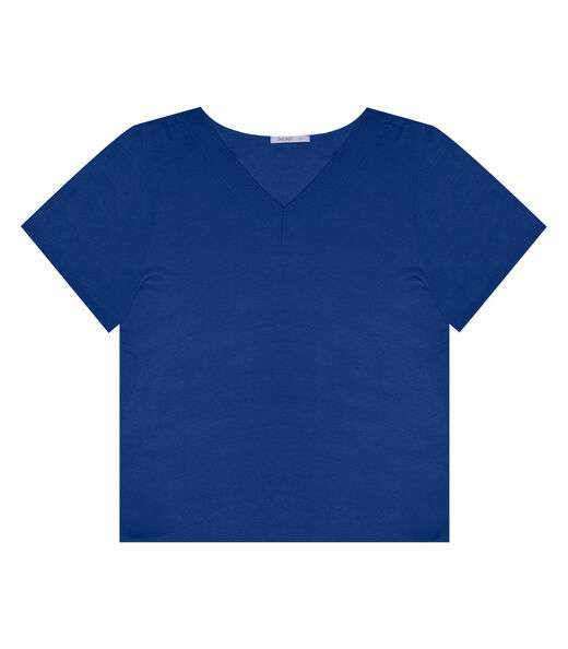 Blusa Feminina Plus Size Secret Glam Azul