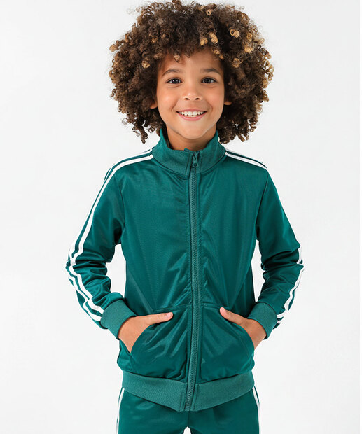 Image_Jaqueta Infantil Esportiva Listras Marisa Tam 4 a 10 Verde