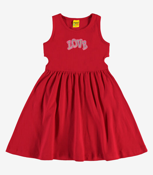 Image_Vestido em Ribana 2x1 Rovi Kids Vermelho