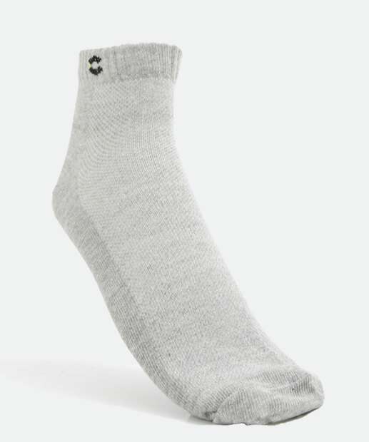 Kit 3 Pares Meias Masculina Cano Curto