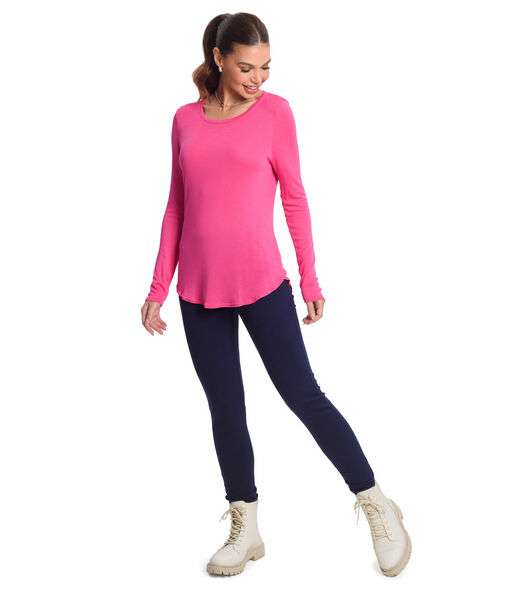 Blusa Feminina Manga Longa Rovitex Rosa