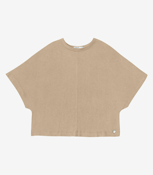Image_Blusa Feminina Ampla Viscotricot E Ribana Endless Bege
