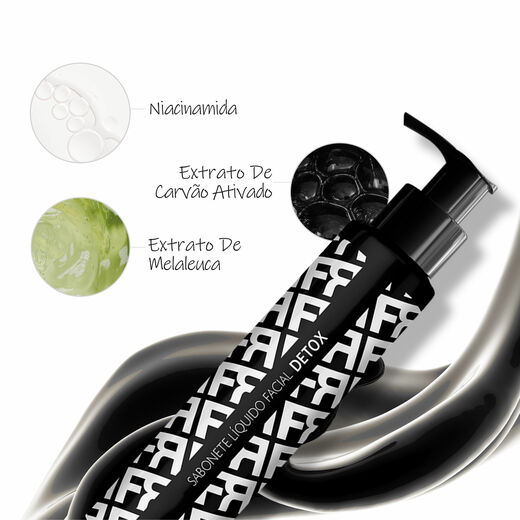 Kit c/9 Fran By Franciny Ehlke Detox Sabonete Líquido Facial 110ml