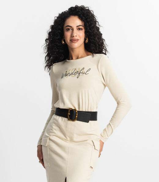 Image_Blusa Manga Longa Feminina Rovitex Bege