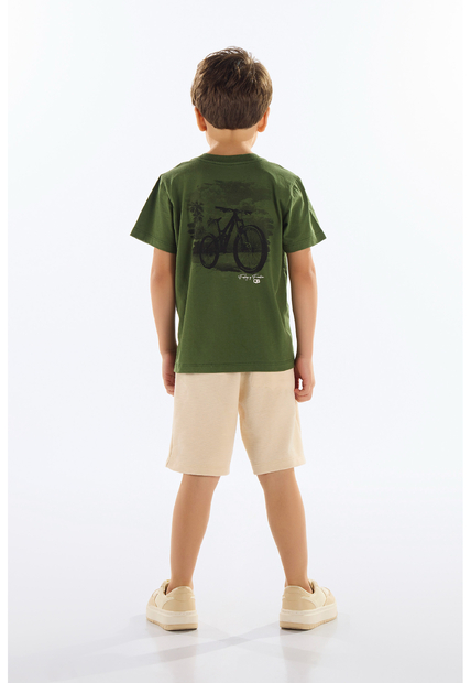 Conjunto Camiseta e Bermuda Menino Quimby