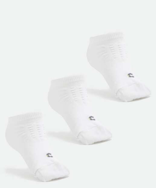 Image_Kit 3 Pares Meias Infantil Unissex Invisíveis Básicas