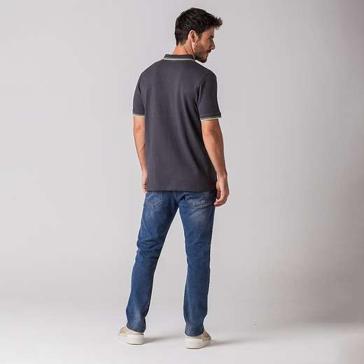 Camisa Polo Masculina Rock e Soda