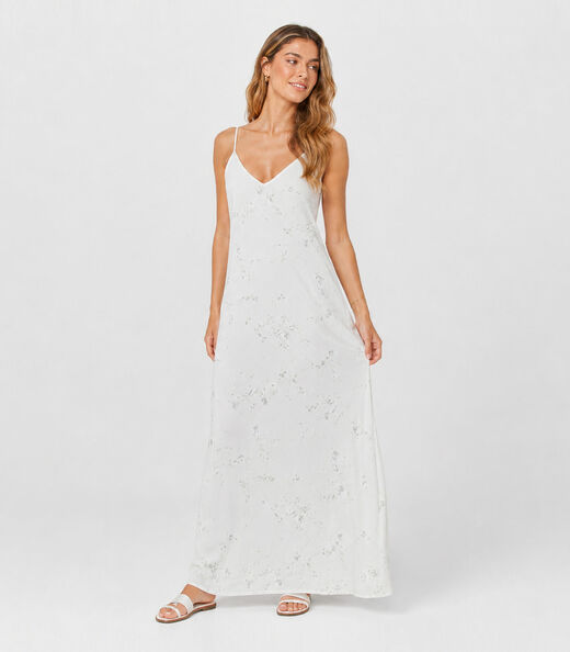 Image_Vestido Feminino Longo em Tecido Dianna Branco