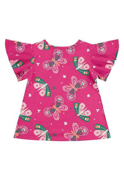 Conjunto Bata e Short Menina Bee Loop