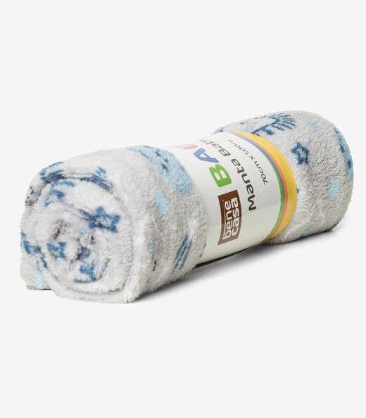 Manta Infantil Microfibra Bene Casa Cinza